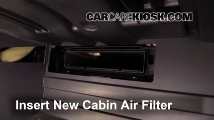Cabin Filter Replacement: Toyota Camry 2007-2011 - 2007 Toyota Camry LE ...